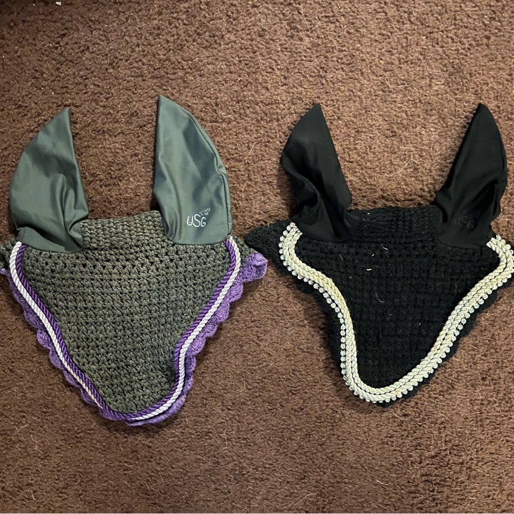 USG Ear Bonnet - Purple/Gray and Black